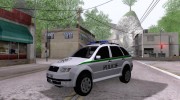 Skoda Fabia Combi Policie CZ для GTA San Andreas миниатюра 1