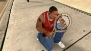 Теннисная ракетка para GTA San Andreas miniatura 2