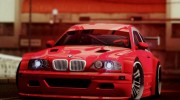 BMW M3 346 GTR для GTA San Andreas миниатюра 1