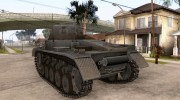 Легкий танк PzKpfw 2 Ausf.С для GTA:SA  miniature 3