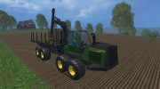 John Deere 1510E para Farming Simulator 2015 miniatura 2