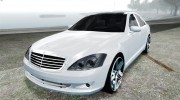 Mercedes-Benz w221 s500 para GTA 4 miniatura 1