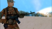 Contract Wars AK-74 для GTA San Andreas миниатюра 3