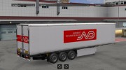 Pack Fridge trailer custom V2 для Euro Truck Simulator 2 миниатюра 1