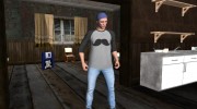 Skin GTA V Online HD парень в шапке для GTA San Andreas миниатюра 2