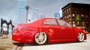 Toyota Corolla 2009 для GTA 4 миниатюра 2