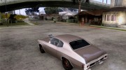 Chevy Chevelle SS Hell 1970 для GTA San Andreas миниатюра 3