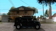 AMG H2 HUMMER SUV for GTA San Andreas miniature 5