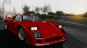 1989 Ferrari F40 (EU-Spec) для GTA San Andreas миниатюра 15
