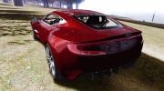 Aston Martin One-77 для GTA 4 миниатюра 3