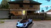 Pagani Zonda F Speed Enforcer BETA для GTA San Andreas миниатюра 1