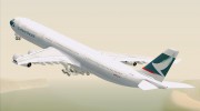 Airbus A340-300 Cathay Pacific для GTA San Andreas миниатюра 20
