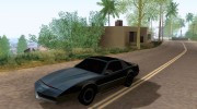 Pontiac Trans-Am - K.I.T.T. (Knight Industries Two Thousand) для GTA San Andreas миниатюра 1