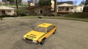 АЗЛК 2141 Москвич Такси v2 для GTA San Andreas миниатюра 1