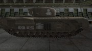 Зоны пробития контурные для Churchill VII for World Of Tanks miniature 5