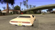 Dodge Challenger R/T Hemi 70 для GTA San Andreas миниатюра 4