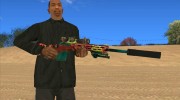 Sniper Rifle Grunge для GTA San Andreas миниатюра 1