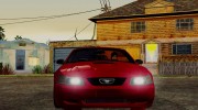 1999 Ford Mustang Cabrio для GTA San Andreas миниатюра 2