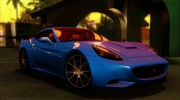 Ferrari California для GTA San Andreas миниатюра 8