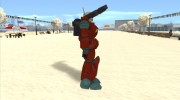 RX-77-2 Guncannon v1 para GTA San Andreas miniatura 3