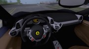 Ferrari 458 Italia Tuned для GTA San Andreas миниатюра 6