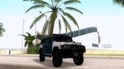 Mammoth Patriot San Andreas Police SUV для GTA San Andreas миниатюра 6