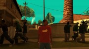 Футболка CCCP для GTA San Andreas миниатюра 7