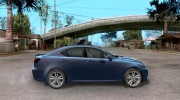 Lexus IS 350 for GTA San Andreas miniature 5