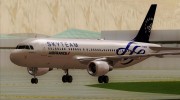 Airbus A320-200 Air France Skyteam Livery для GTA San Andreas миниатюра 2