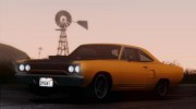1970 Plymouth Road Runner Fast and Furious 7 Edition для GTA San Andreas миниатюра 5