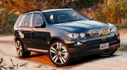 BMW X5 E53 2005 Sport Package 1.1 for GTA 5 miniature 5