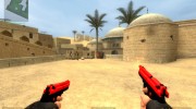 Red and Black Duelies for Counter-Strike Source miniature 2