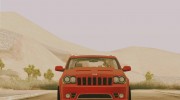 Jeep Grand Cherokee SRT8 (2008) для GTA San Andreas миниатюра 11