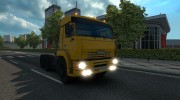 Kamaz 6460 (4×4 6×4 6×6) with improved off-road suspension for Euro Truck Simulator 2 miniature 2