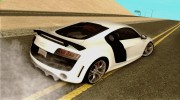 Audi R8 GT 2012 для GTA San Andreas миниатюра 2