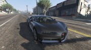 2017 Bugatti Chiron 1.6a для GTA 5 миниатюра 1