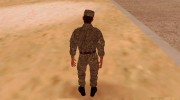 Боец ВДВ для GTA San Andreas миниатюра 4