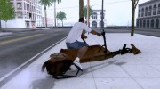 Starwars Speedbike для GTA San Andreas миниатюра 3