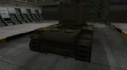 Шкурка для КВ-2 в расскраске 4БО для World Of Tanks миниатюра 4