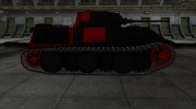 Черно-красные зоны пробития VK 28.01 для World Of Tanks миниатюра 5
