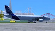 Airbus A321-200 Airbus House Colors for GTA San Andreas miniature 5
