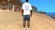 Форма ФК Los Angeles Galaxy para GTA San Andreas miniatura 3