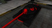 Черно-красные зоны пробития ИС-7 for World Of Tanks miniature 1