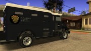 New FBI Car para GTA San Andreas miniatura 3