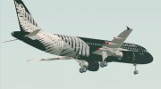 Airbus A320-200 Air New Zealand Crazy About Rugby Livery для GTA San Andreas миниатюра 4