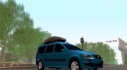Lada Largus для GTA San Andreas миниатюра 1