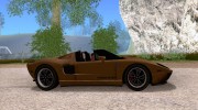 Ford GTX1 Roadster 2005 V1.0 для GTA San Andreas миниатюра 5