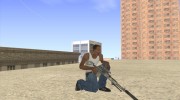 MK14 EBR с глушителем для GTA San Andreas миниатюра 2