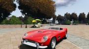 Ferrari 250 GT California для GTA 4 миниатюра 1