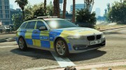 Met Police BMW 525D F11 (ANPR Interceptor) 1.1 for GTA 5 miniature 4